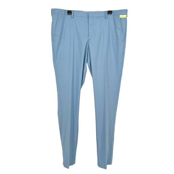 Nordstrom Rack Extra Trim Fit Light Blue Dress Pants Waist 40 NWOT - Picture 2 of 11